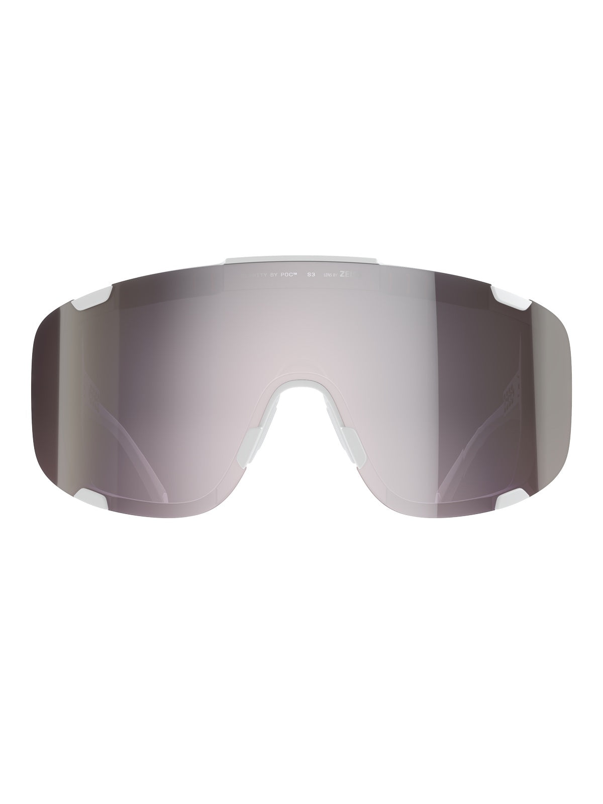 Okulary rowerowe POC Devour biały Clarity Road/Sunny Silver Cat 3