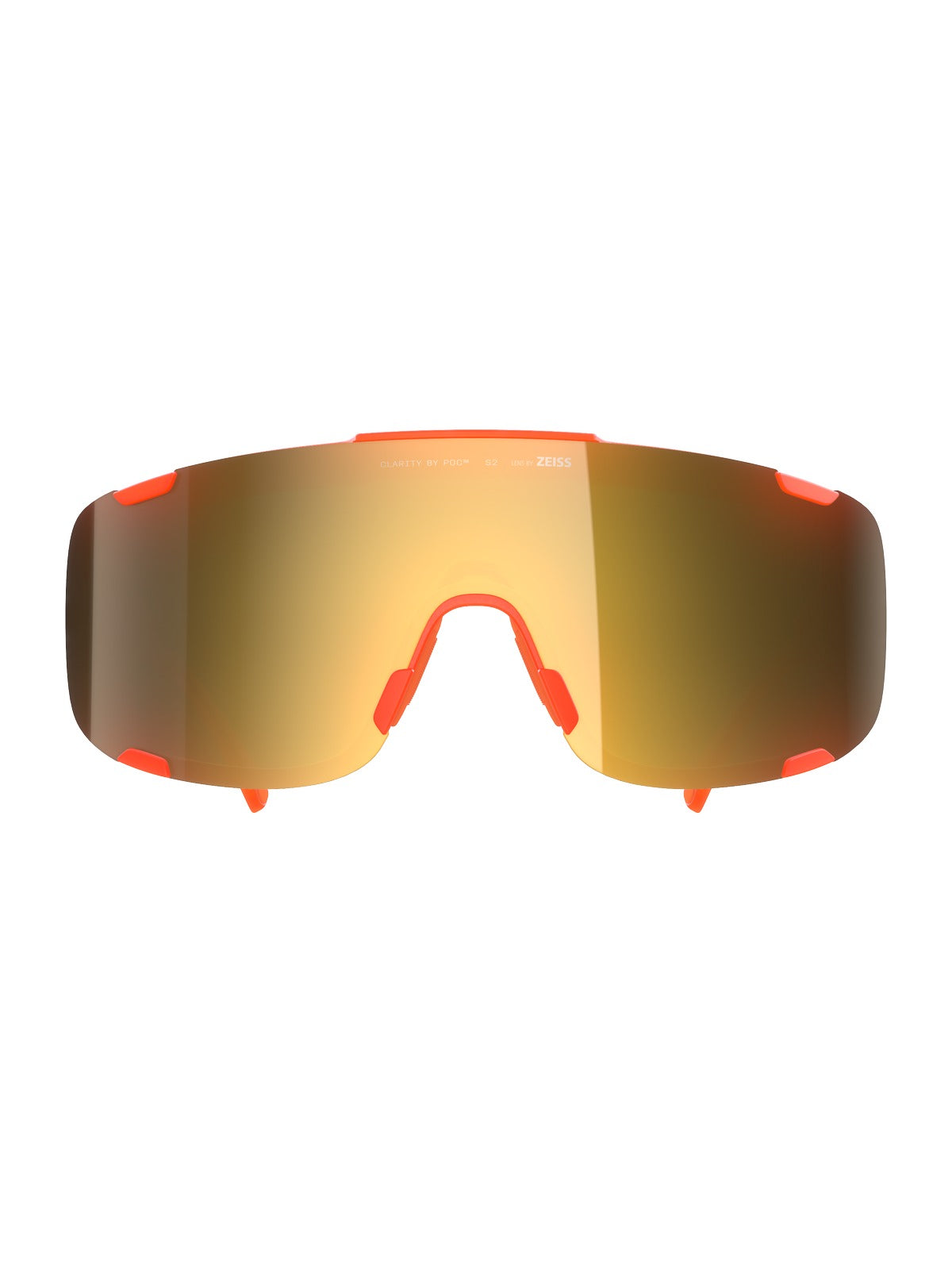 Okulary rowerowe POC Devour Mid pomarańczowy - Clarity Road/Partly Sunny Gold Cat. 2