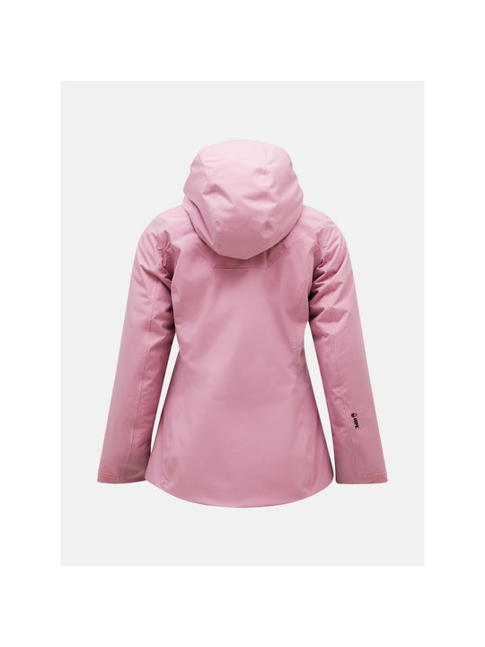 Kurtka narciarska Peak Performance W Anima Jacket brązowy - Adventure Sports
