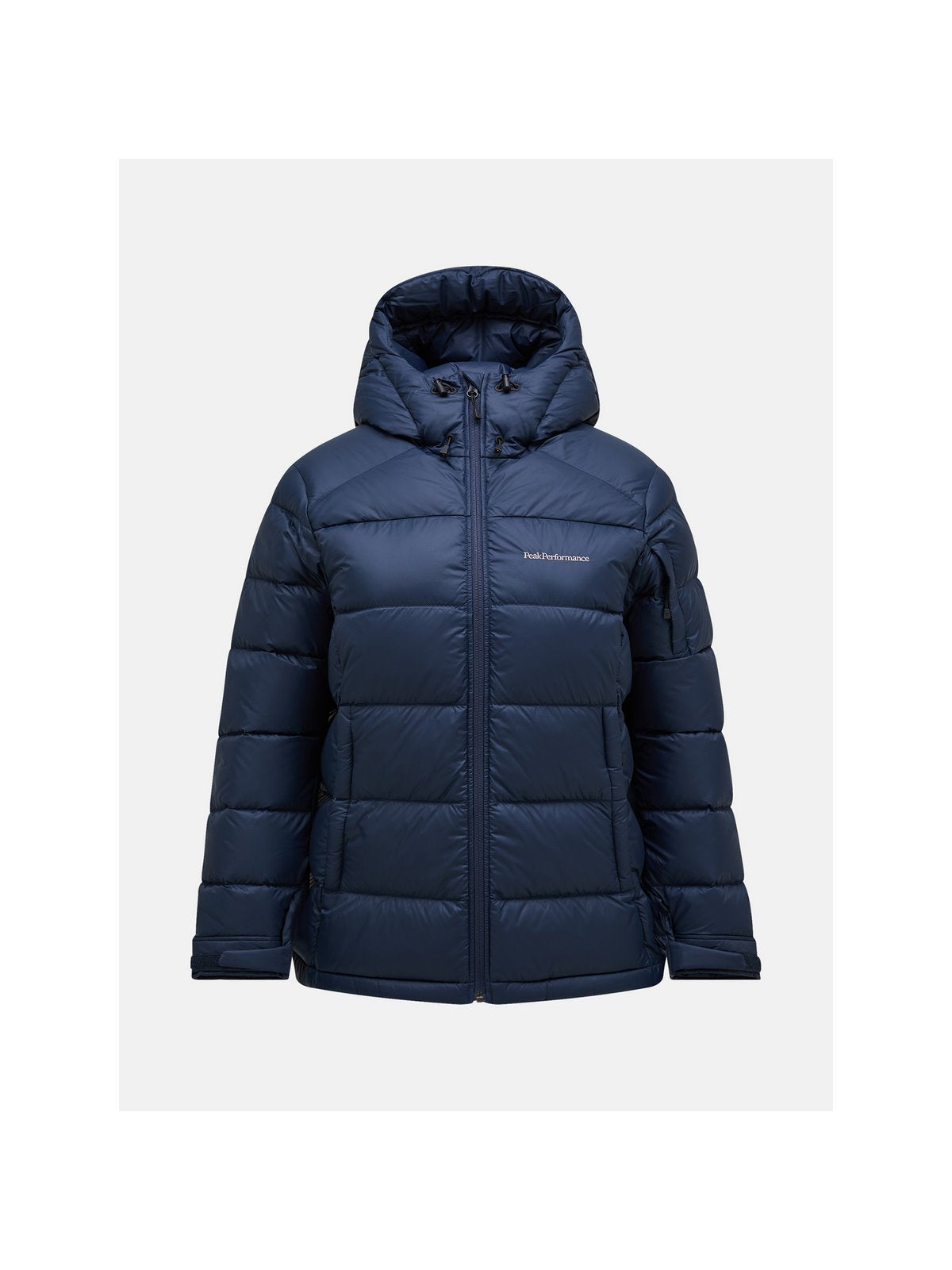 Kurtka puchowa Peak Performance W Frost Down Jacket granatowy - narciarska - Adventure Sports