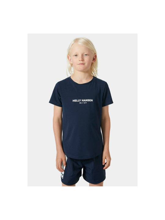 Koszulka HELLY HANSEN Jr Allure T-Shirt granatowy - Adventure Sports
