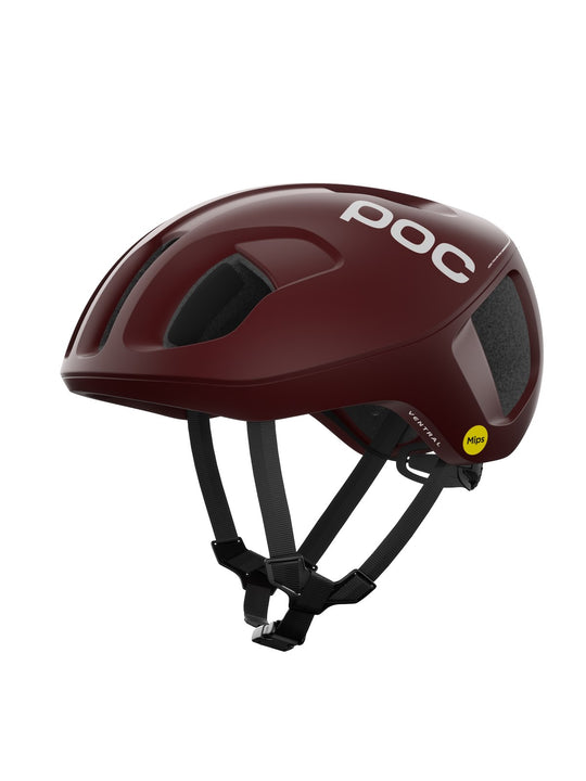 Kask rowerowy POC VENTRAL MIPS - bordowy - Adventure Sports
