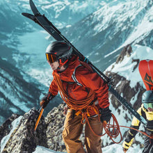 Kask narciarski i alpinistyzcny JULBO THE PEAK - czarny/czerwony - Adventure Sports
