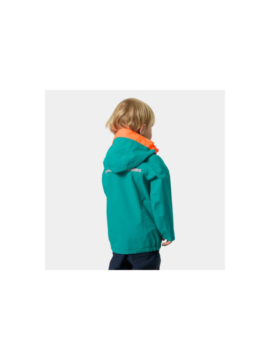 Kurtka dziecięca HELLY HANSEN K Shelter Ht Jacket zielona
