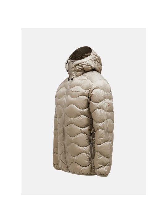 Kurtka puchowa męska Peak Performance M Helium Down Hood Jacket beżowy - narciarska - Adventure Sports
