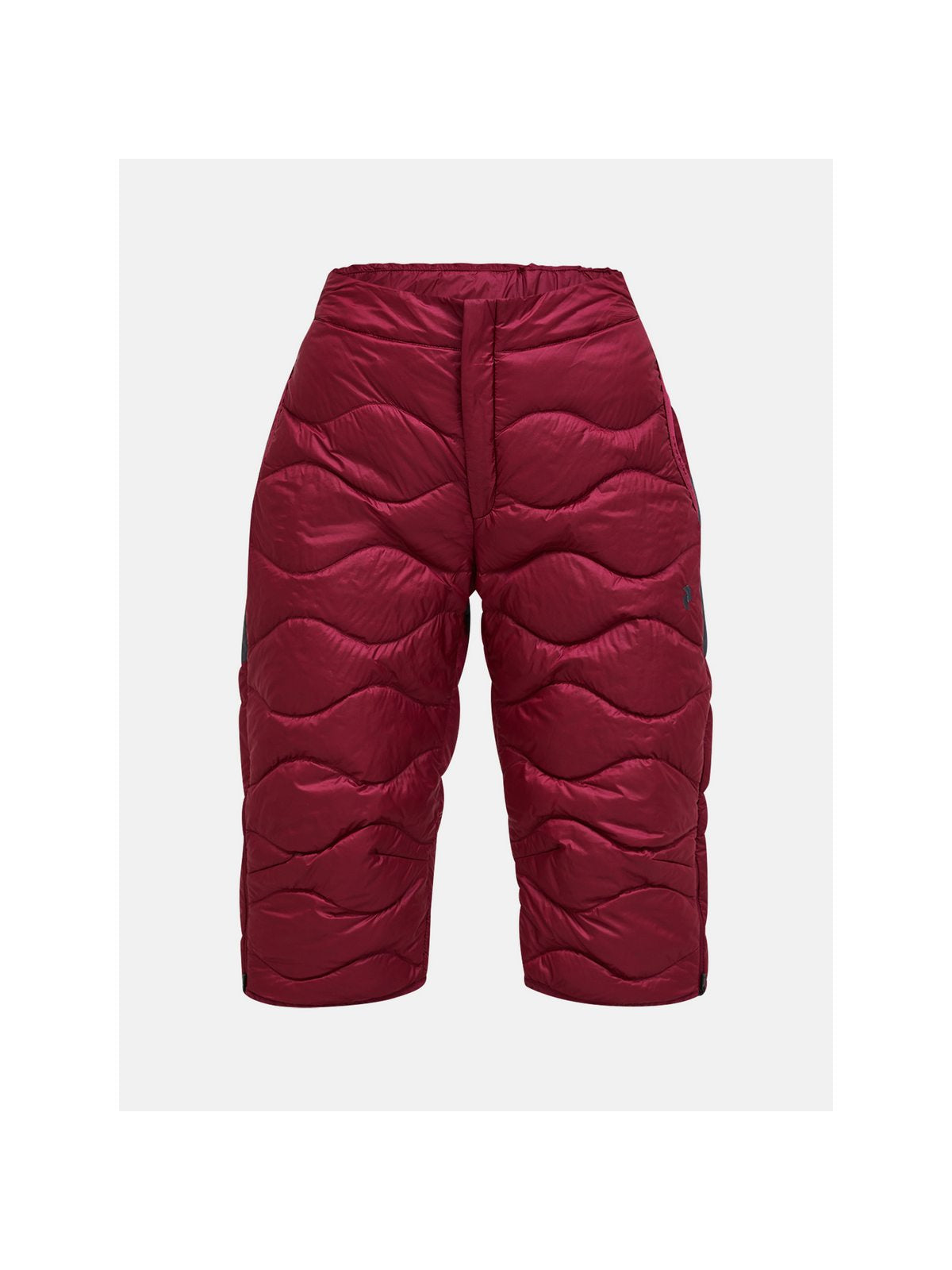 Szorty PEAK PERFORMANCE W Helium Down Shorts bordowy