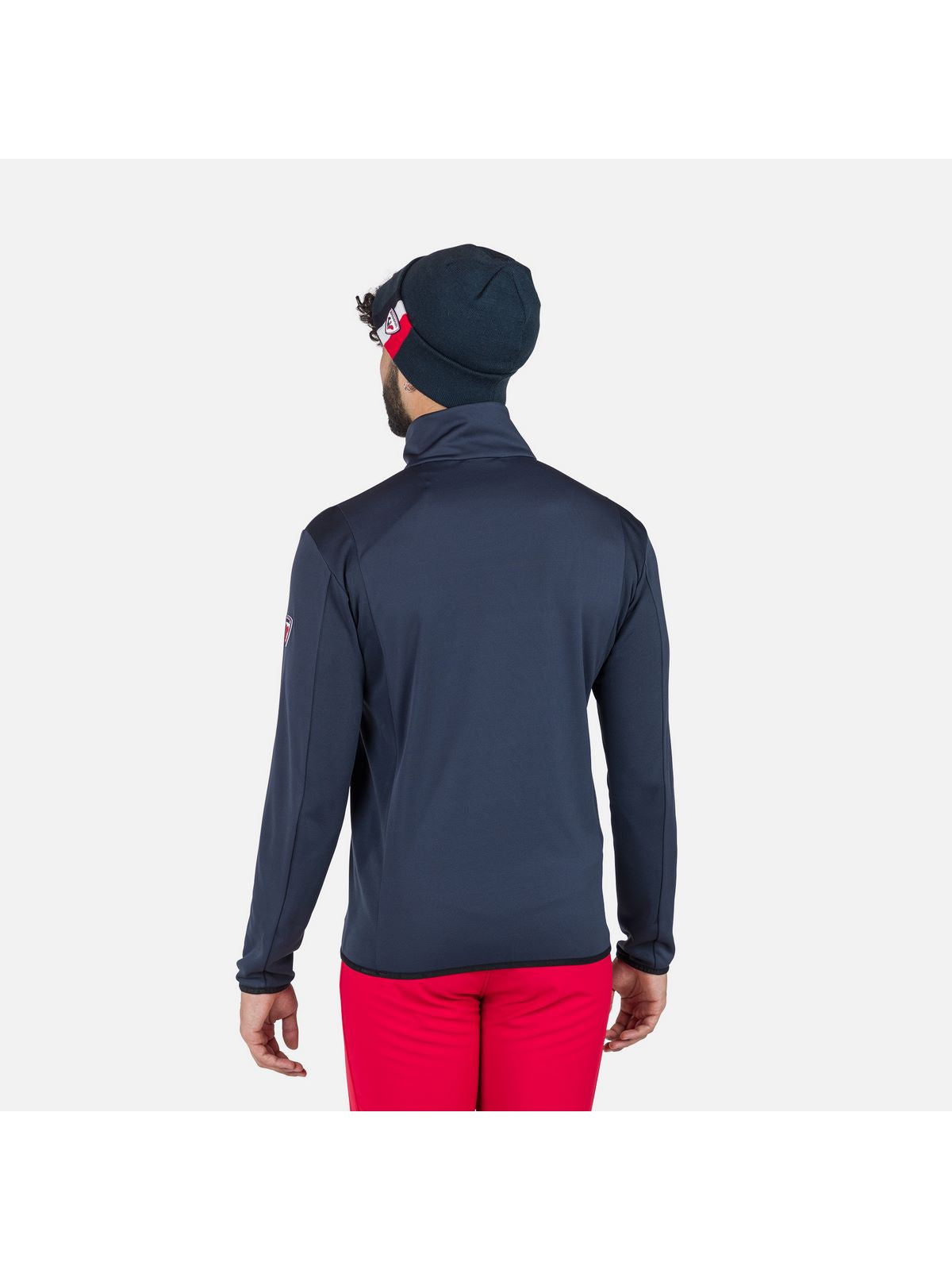 Bluza narciarska męska Rossignol Diretta Fleece Fz granatowa - Adventure Sports