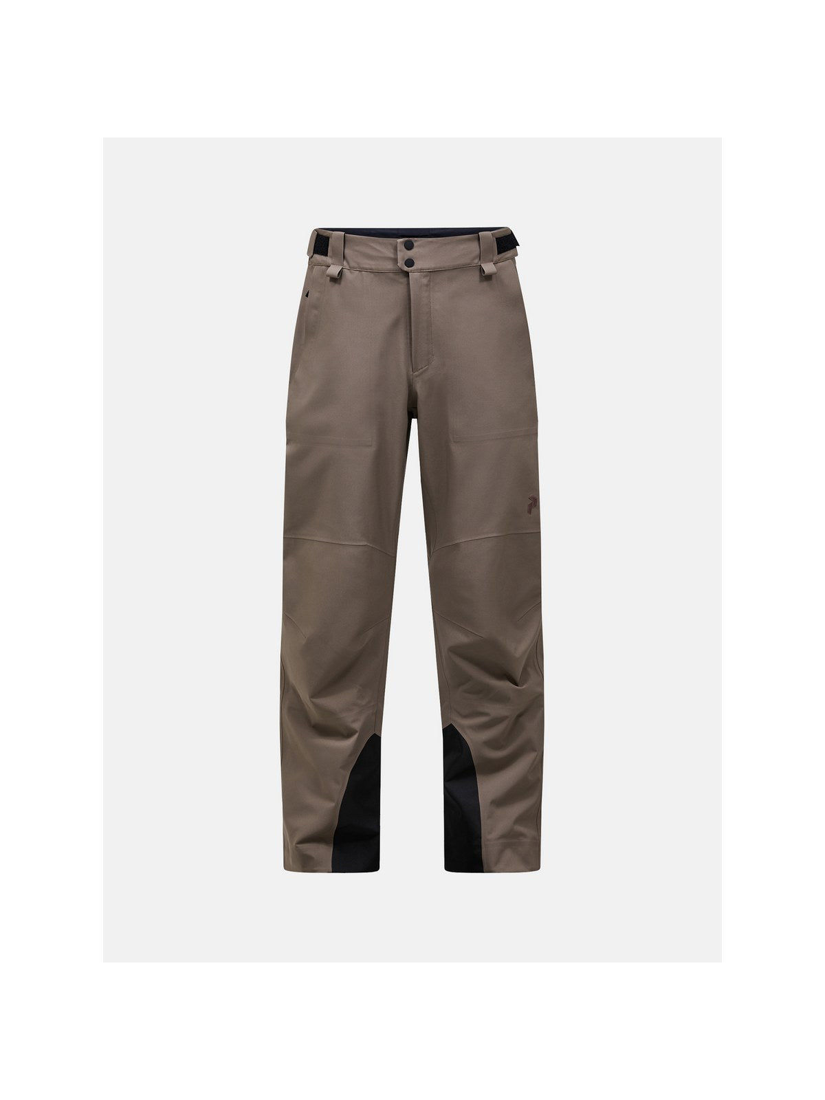 Spodnie narciarskie męskie PEAK PERFORMANCE Maroon HIPE 3L Shell Pants brązowe