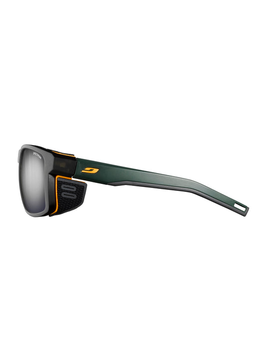 Okulary przeciwsłoneczne górskie JULBO SHIELD zielone | Spectron Cat 4 - L - Adventure Sports
