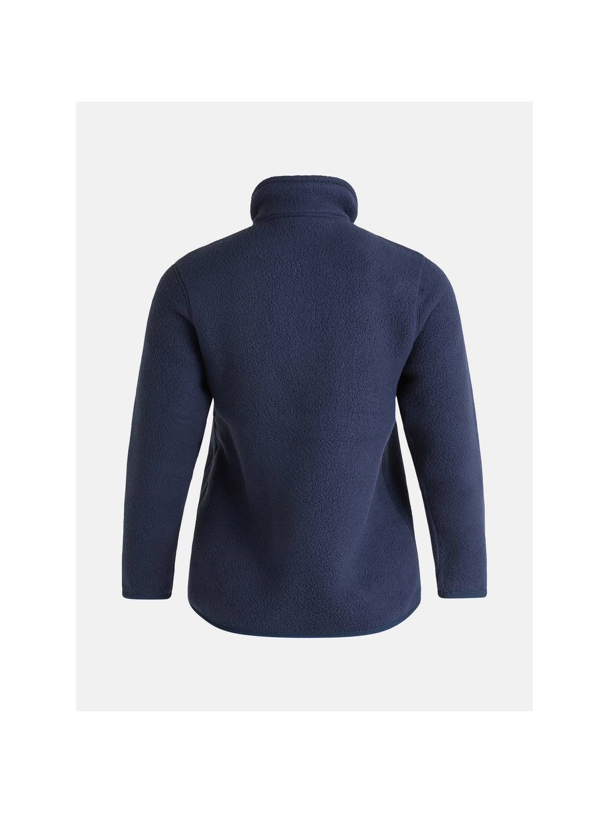 Bluza polarowa damska Peak Performance W Fleece Snap T Neck granatowy - Adventure Sports