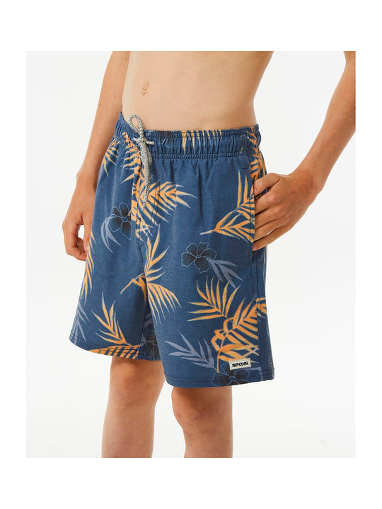 Boardshorty RIP CURL Surf Revival Floral Volley Boy granatowy - Adventure Sports
