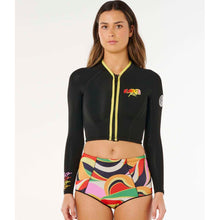 Kurtka damska RIP CURL G-Bomb 1.5 Ls Fz Crop Jkt czarna
