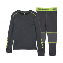 Bielizna termiczna dziecięca HELLY HANSEN K LIFA MERINO SET szara
