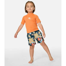 Lycra chłopięca RIP CURL Waves Upf S/S-Boy pomarańczowa
