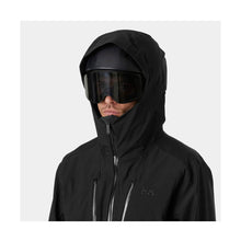 Kurtka narciarska męska HELLY HANSEN ALPHA LONG SHELL czarna
