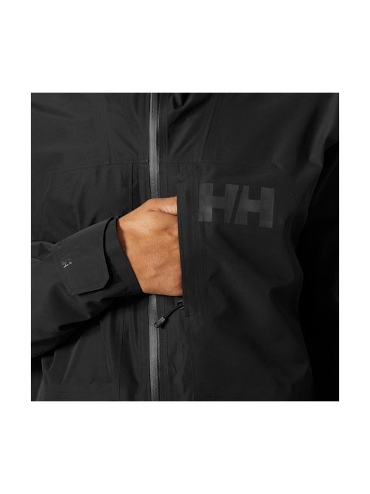Kurtka narciarska męska HELLY HANSEN EMIKO SHELL JACKET czarna
