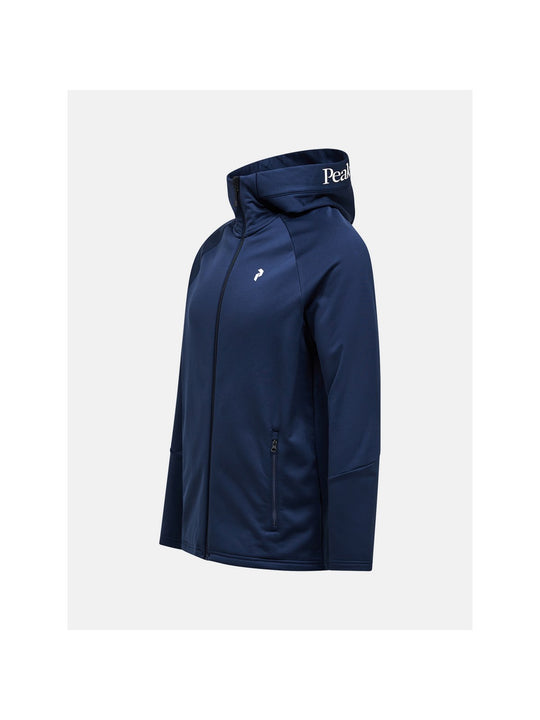Bluza z kapturem męska PEAK PERFORMANCE M Rider Essentials Zip Hood granatowa
