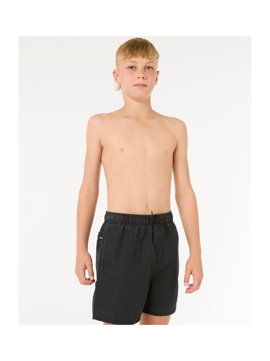 Szorty kąpielowe chłopięce RIP CURL Bondi Volley-Boy czarne
