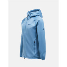 Bluza Peak Performance Flo M Chill Light Zip Hoo szary - Adventure Sports
