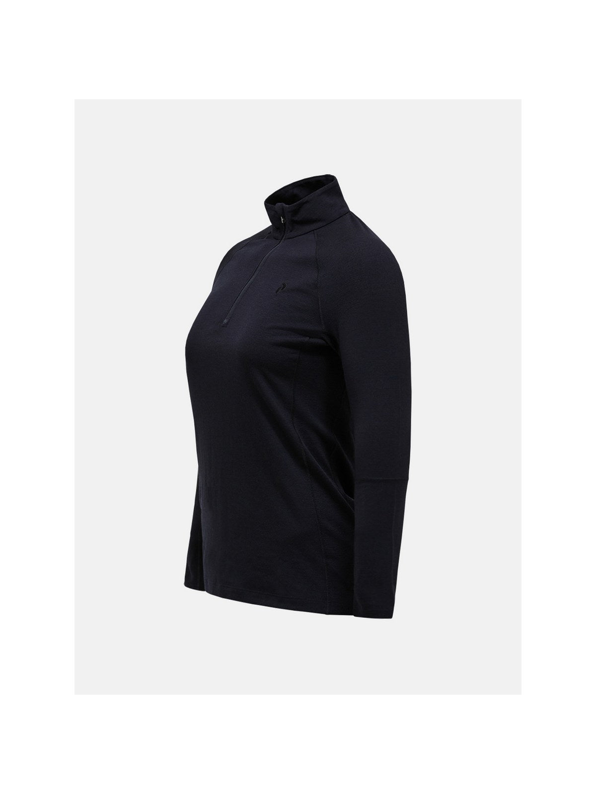 Koszulka termiczna damska PEAK PERFORMANCE Magic Half Zip Wool-blend Baselayer Women czarna