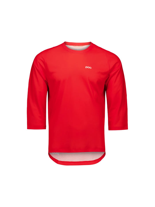 Koszulka rowerowa POC M's Motion Air 3/4 Jersey czerwona
