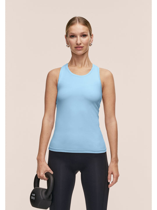 Koszulka damska CASALL Essential Racerback Tank kolor niebieski
