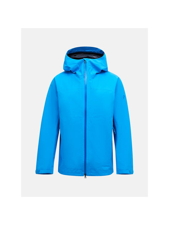 Kurtka PEAK PERFORMANCE M Treeline Shell Jacket niebieski - Adventure Sports
