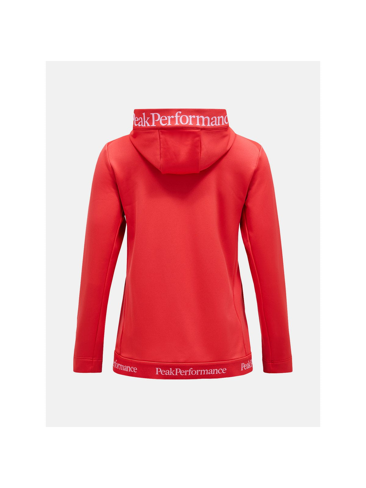 Bluza PEAK PERFORMANCE Rider Tech Zip Hood Women czerwony - Adventure Sports