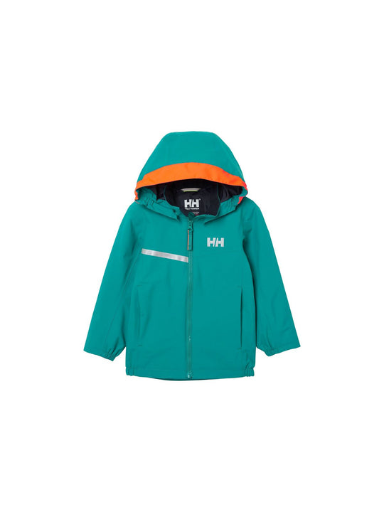 Kurtka dziecięca HELLY HANSEN K Shelter Ht Jacket zielona
