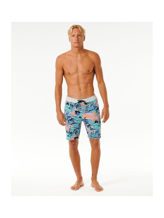 Boardshorty RIP CURL Mirage Postcards niebieski - Adventure Sports

