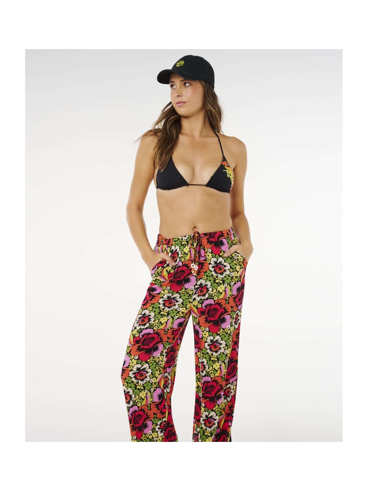 Spodnie damskie RIP CURL Blooming Wide Leg Pant multikolor