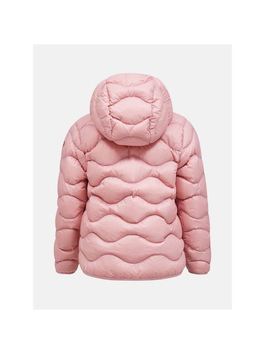 Kurtka Peak Performance Jr Helium Down Hood Jacke różowy - Adventure Sports
