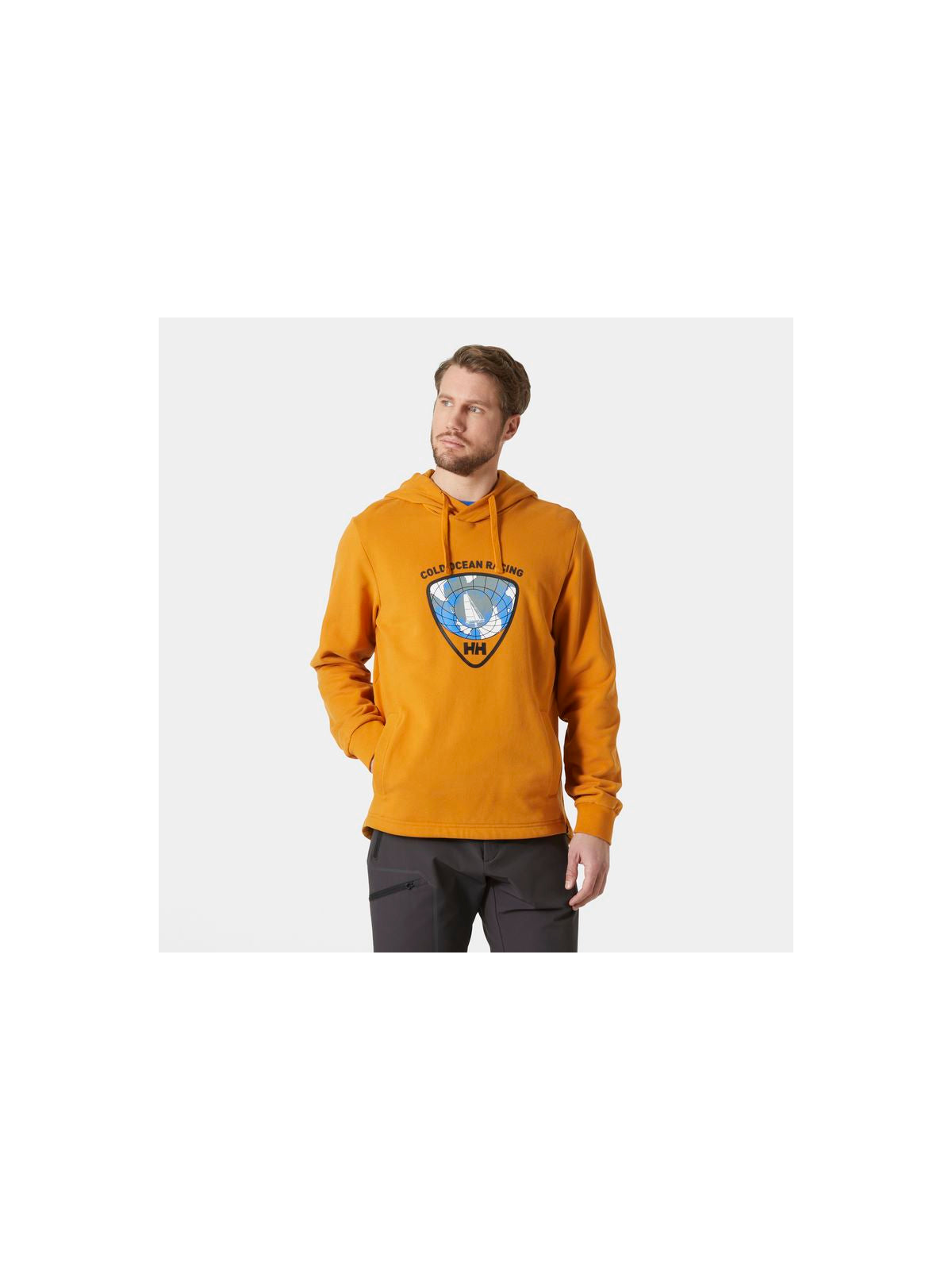 Bluza męska Helly Hansen Arctic Ocean Hoodie 2.0 żółta - Adventure Sports