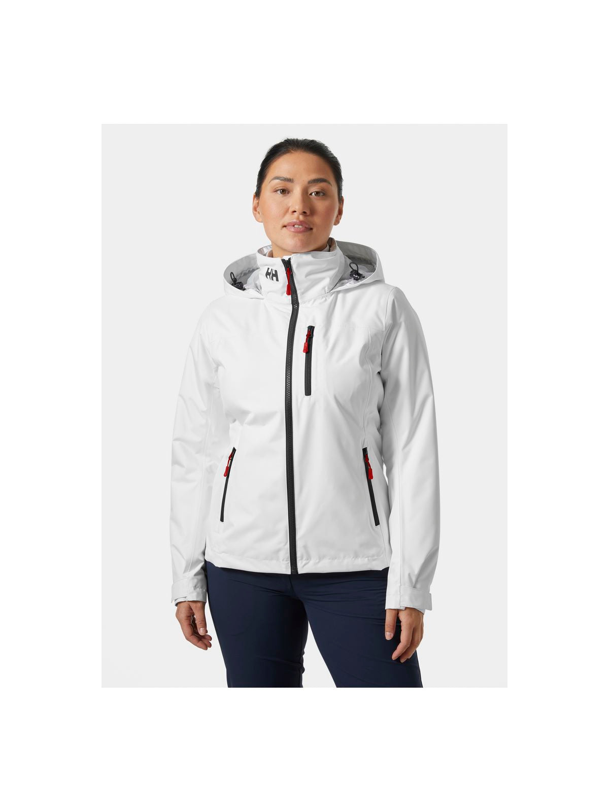 Kurtka HELLY HANSEN W Crew Hooded Midl Jacket 2.0 biały - Adventure Sports
