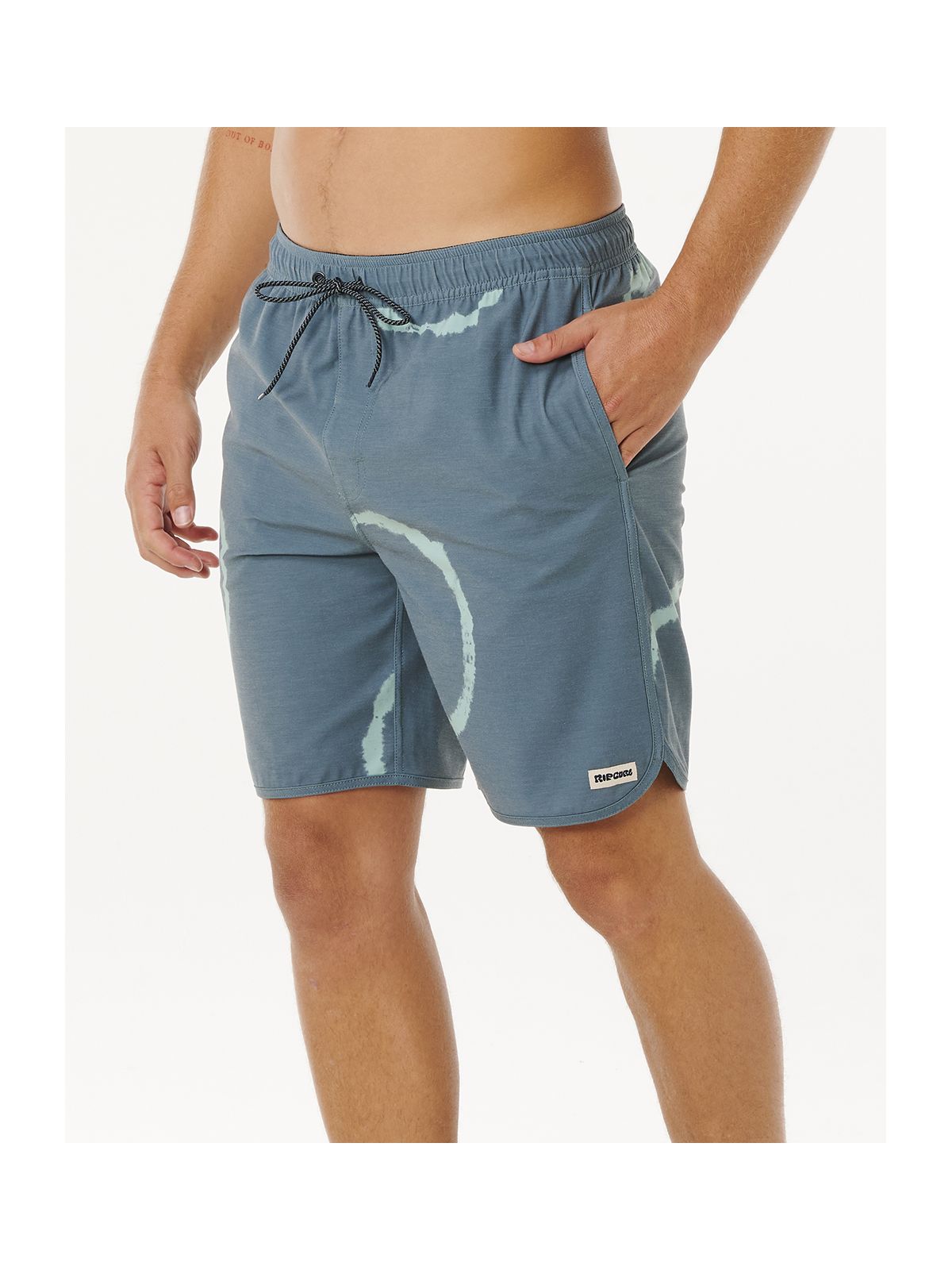 Boardshorty męskie RIP CURL Pacific Rinse Dye Volley zielone