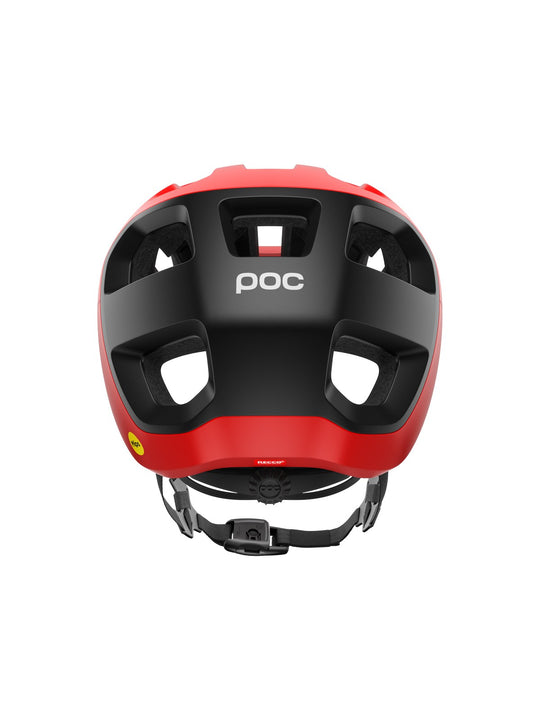 Kask rowerowy POC Cularis czerwono czarny
