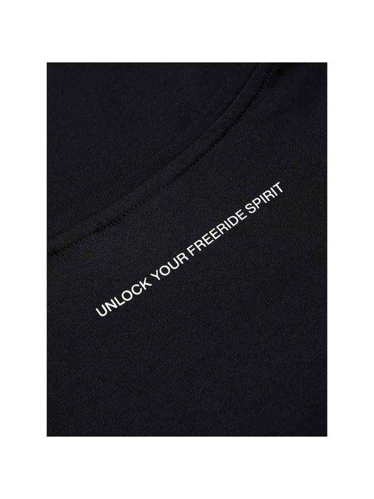 Koszulka PEAK PERFORMANCE Explore Graphic Tee Women czarny - Adventure Sports
