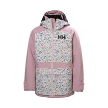 Kurtka narciarska dziewczęca HELLY HANSEN JR GIRL STELLAR JACKET 2.0 fioletowa
