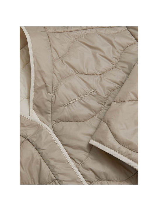 Kurtka Peak Performance W Quilted Oversized Liner beżowy - Adventure Sports
