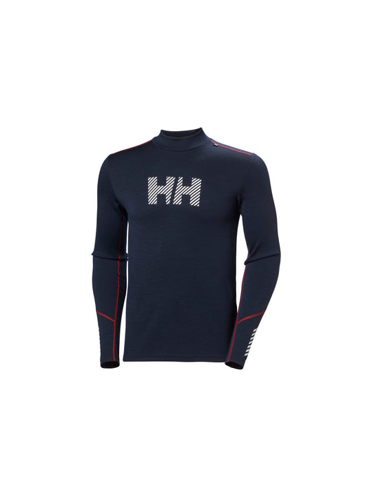 Koszulka Helly Hansen Lifa Merino Midw Logo granatowy - Adventure Sports
