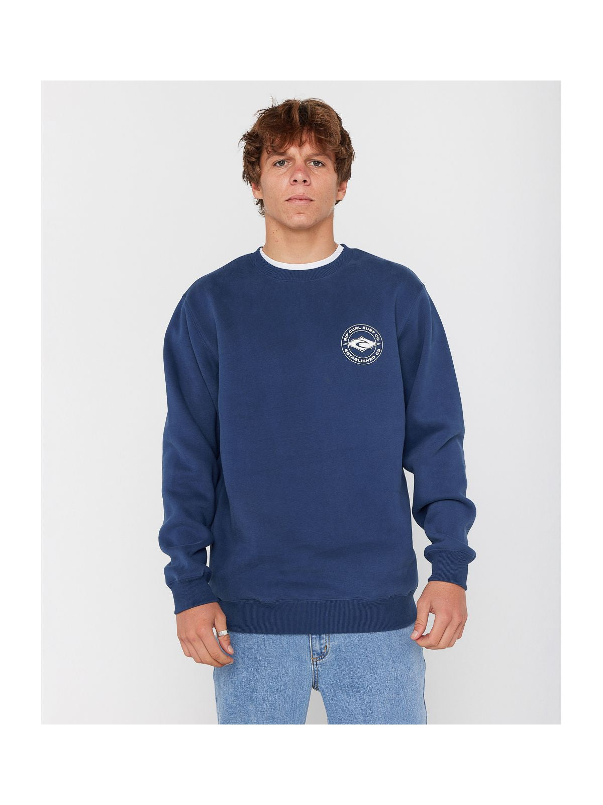 Bluza RIP CURL STAPLE CREW granatowa
