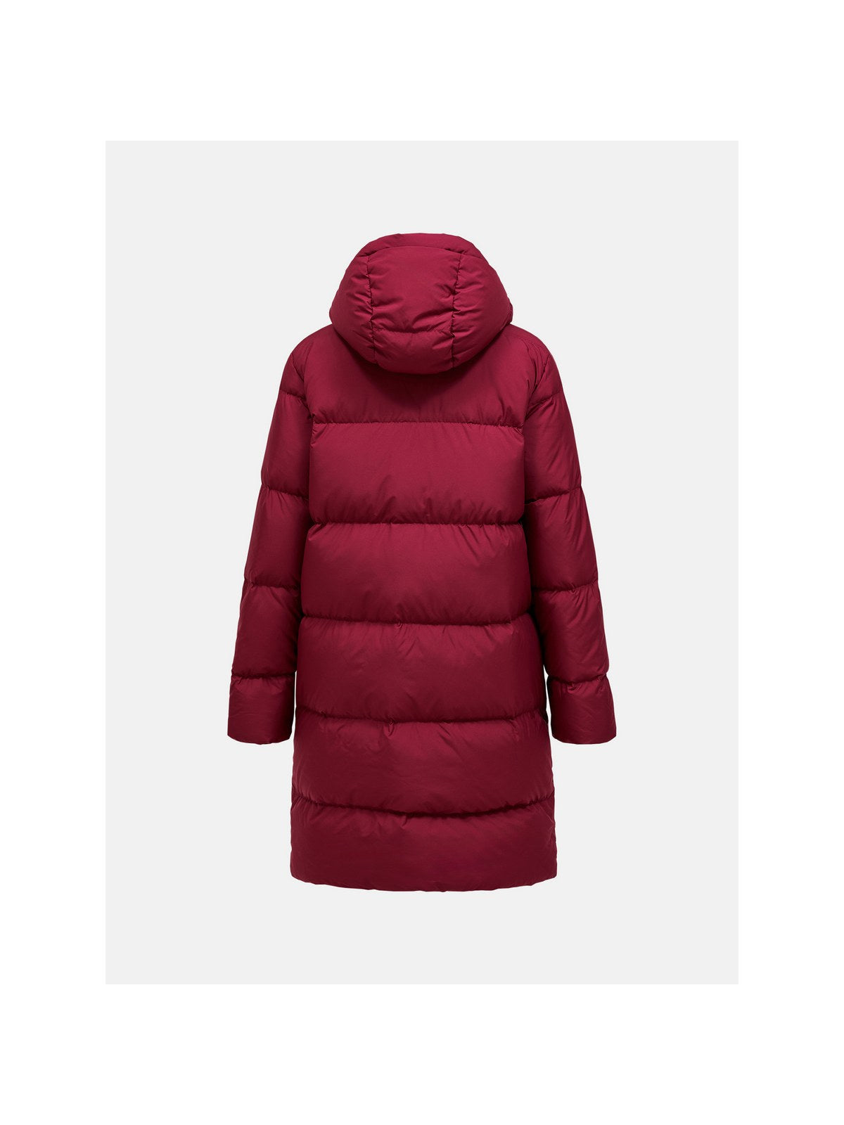 Kurtka PEAK PERFORMANCE W Quiver Down Parka bordowy
