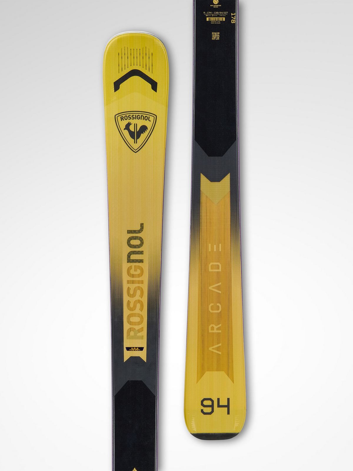 Narty ROSSIGNOL Arcade 94 Open + wiązania LOOK SPX 13 GW B100 Black