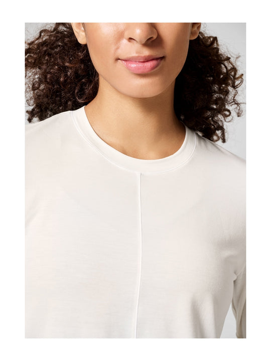 Koszulka CASALL Delight Crew Neck Long Sleeve biały - Adventure Sports

