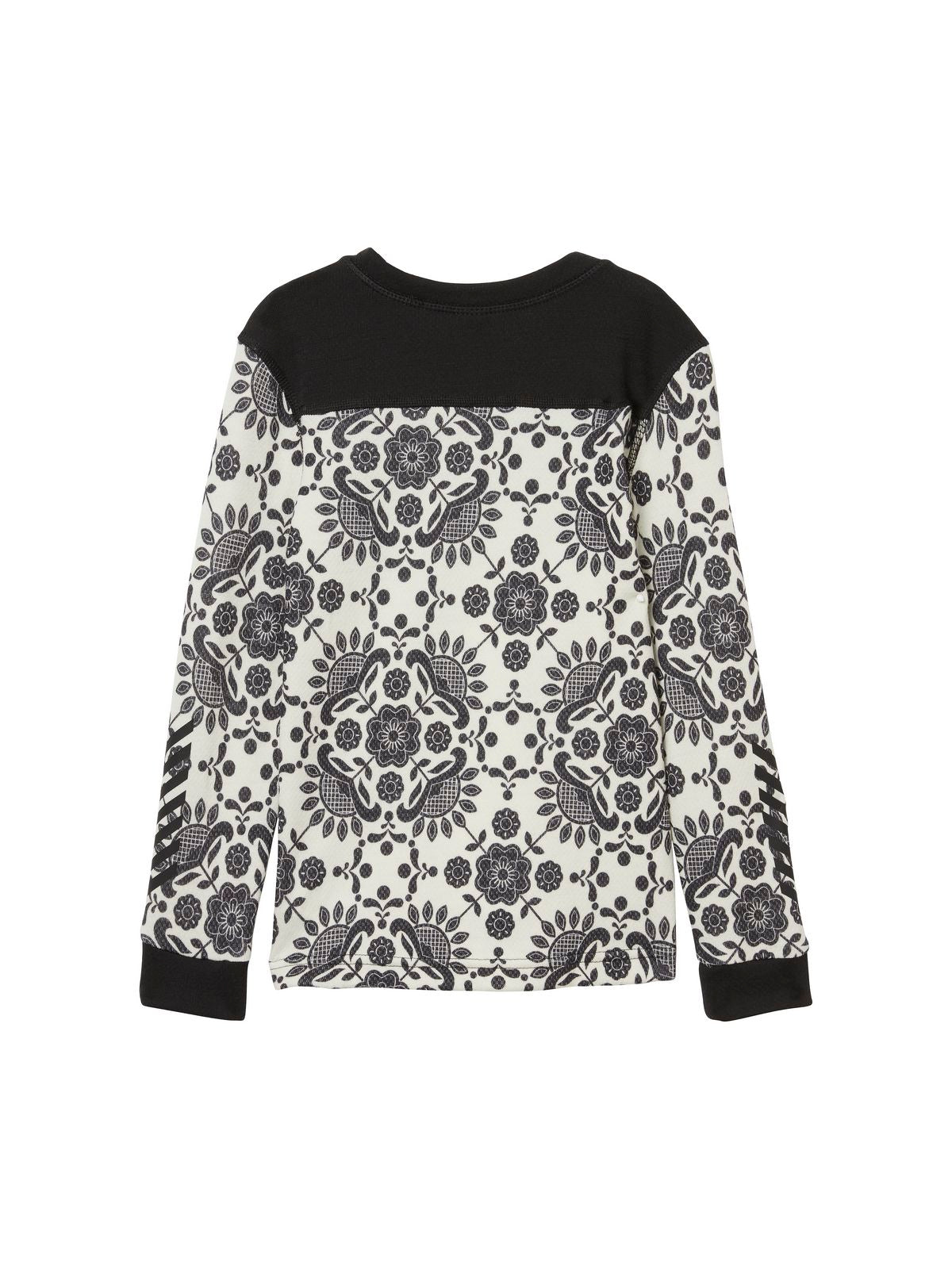 Bielizna termiczna dziecięca HELLY HANSEN K GRAPHIC LIFA MERINO SET czarna
