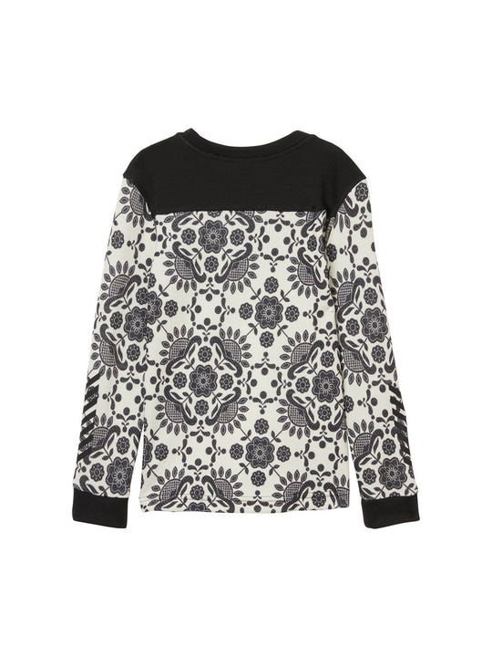 Bielizna termiczna dziecięca HELLY HANSEN K GRAPHIC LIFA MERINO SET czarna
