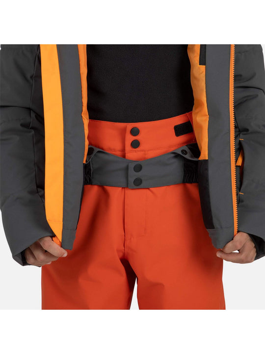 Kurtka narciarska chłopięca Rossignol Boy Siz Jkt szary - Adventure Sports
