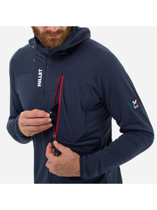 Bluza męska MILLET Trilogy Icon Lightgrid Hd M granatowa
