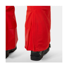 Spodnie narciarskie damskie HELLY HANSEN W ALPHELIA BIB PANT czerwone
