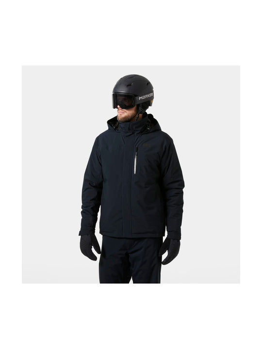 Kurtka narciarska męska HELLY HANSEN CREWSER INSULATED JACKET granatowa
